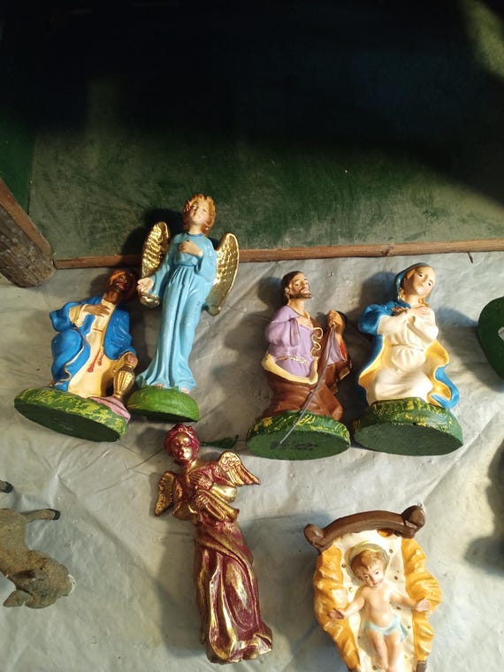 キリスト降誕 木製インテリア オブジェ キリスト降誕 木製インテリア