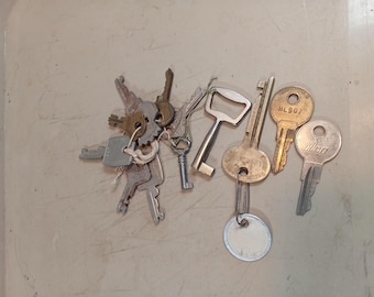 Lot Vintage Schlüssel, Beschreibung lesen