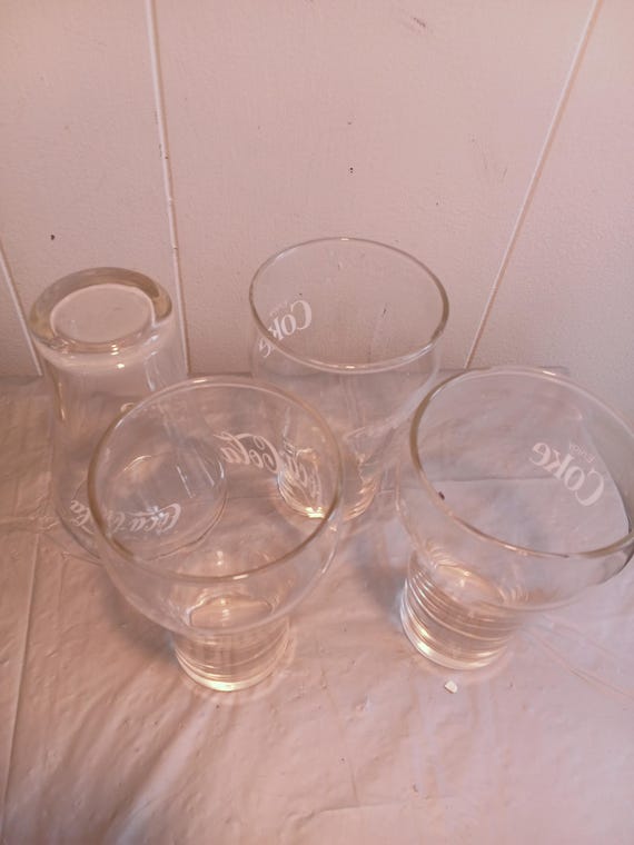 5 個のコカコーラグラス - Etsy 日本