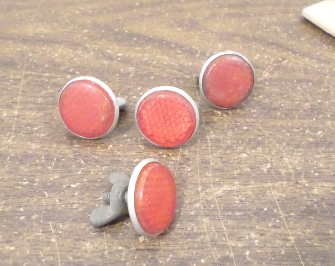 4 Vintage Bicycle Reflectors, Bike Reflector Etsy