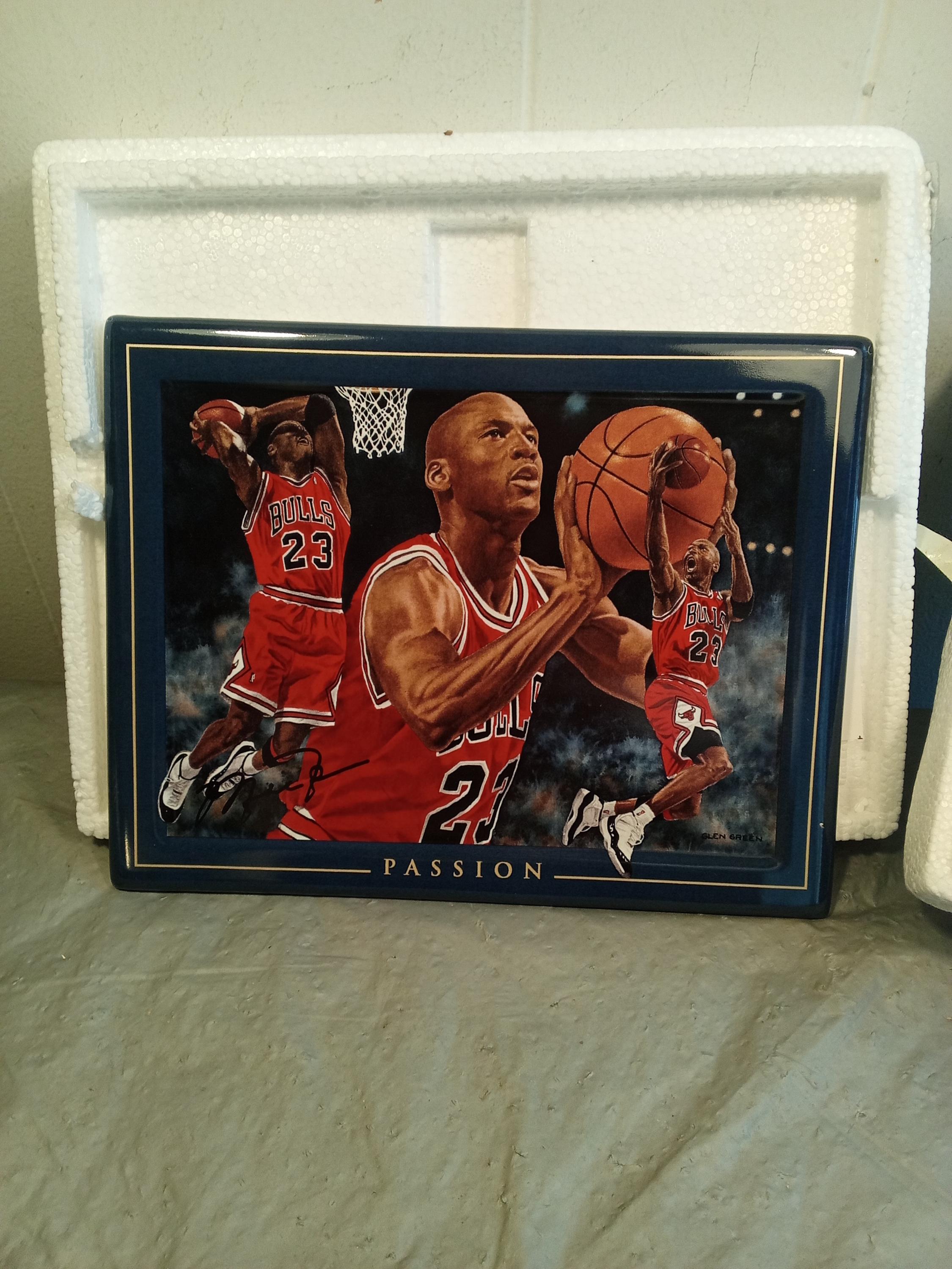 2000 Michael Jordan Definition of a Champion Passsion Plate Plaque