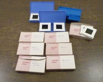 90+ Vintage 2x2 Slides, Family Vacation Wedding Slides