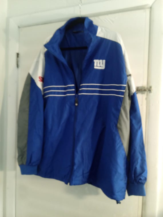 NFL Team Apparel Reebok Nylon Jacket 2XL, NY Giants Windbreaker - Etsy