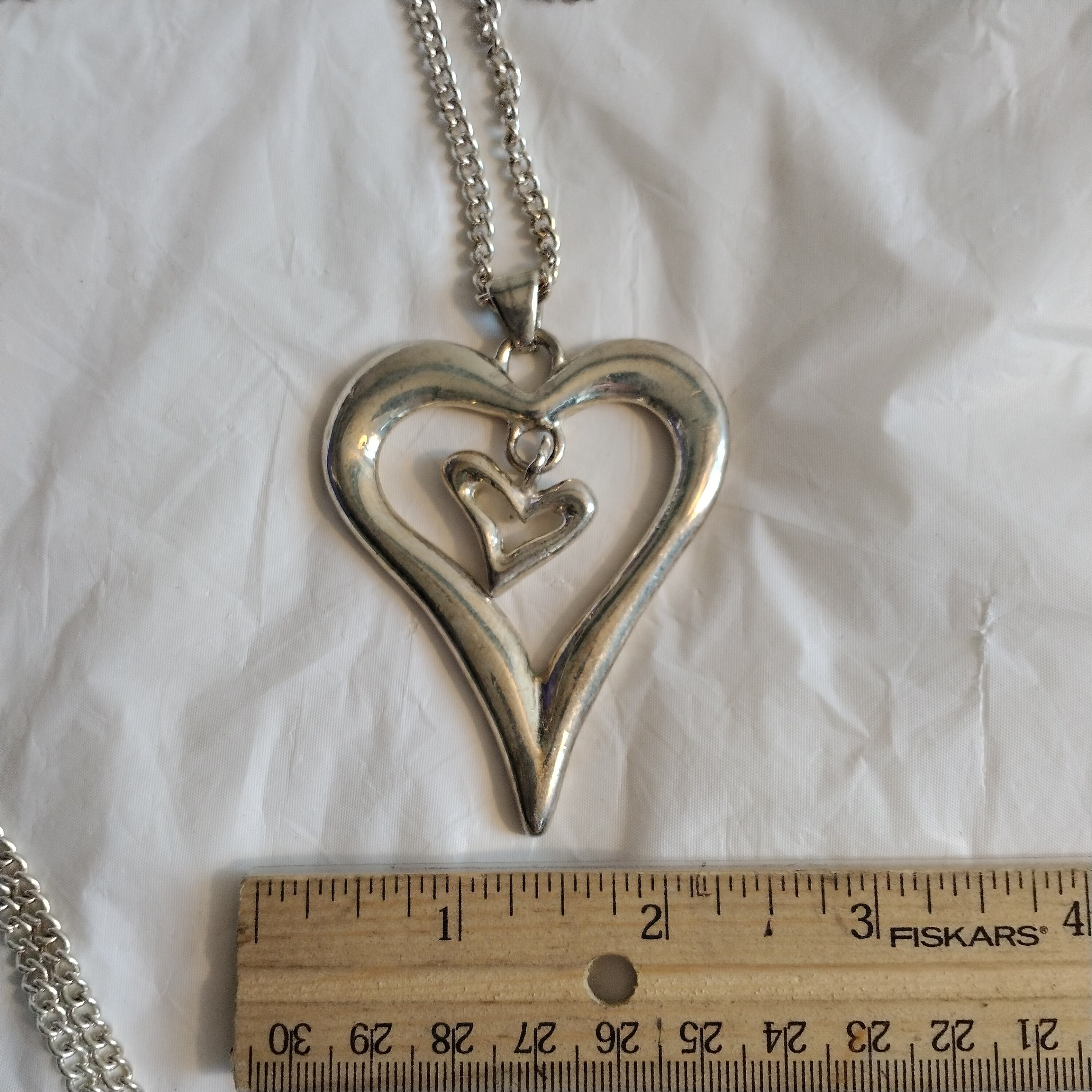 ■VINTAGE HOLLYWOOD■ Petit Two Heart Necklace VH249ONE003M EXVOTO_2BSMALL_2BBATCH_2BVINAT