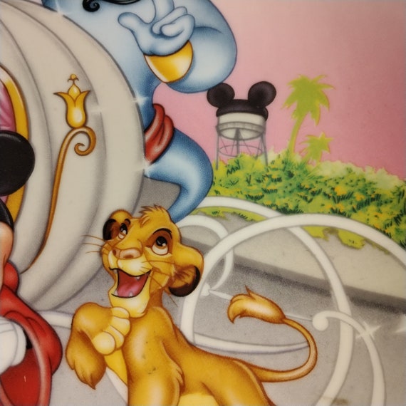 1990s Vintage Disney Plate, 25 Year Walt Disney World - Etsy