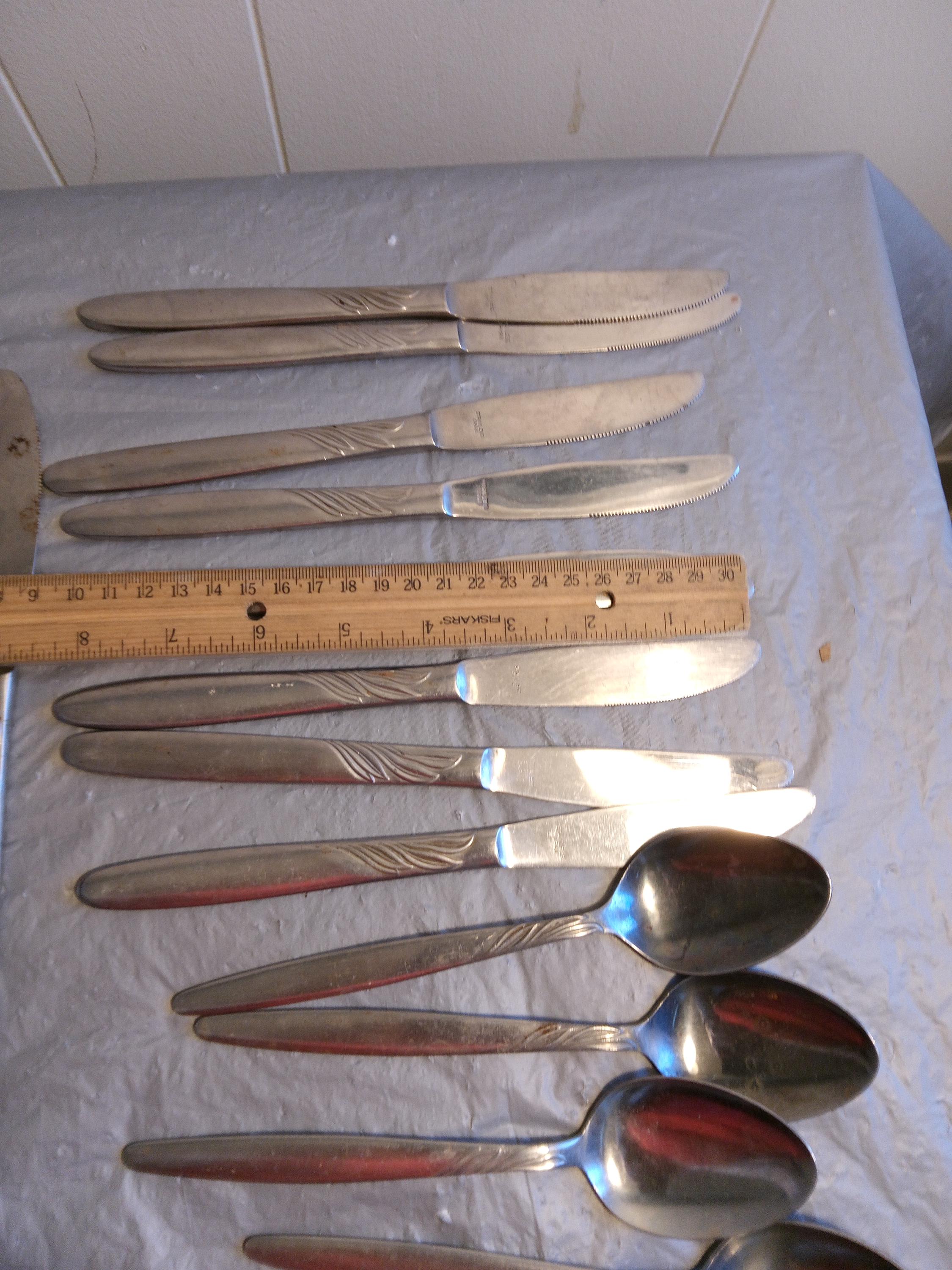 Vintage Stainless Japan Silverware Set, Read Description - Etsy
