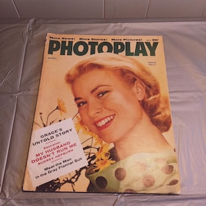 1955 SCREEN STORIES  GRACE KELLY マガジン Modern Screen Magazine Grace Kelly / Debbie and Eddie