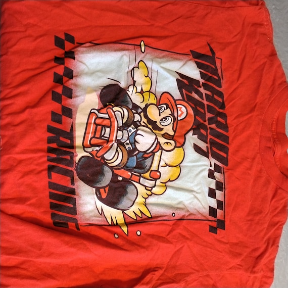 T-shirt 'Mario Kart' - GRIJS - - 9.00