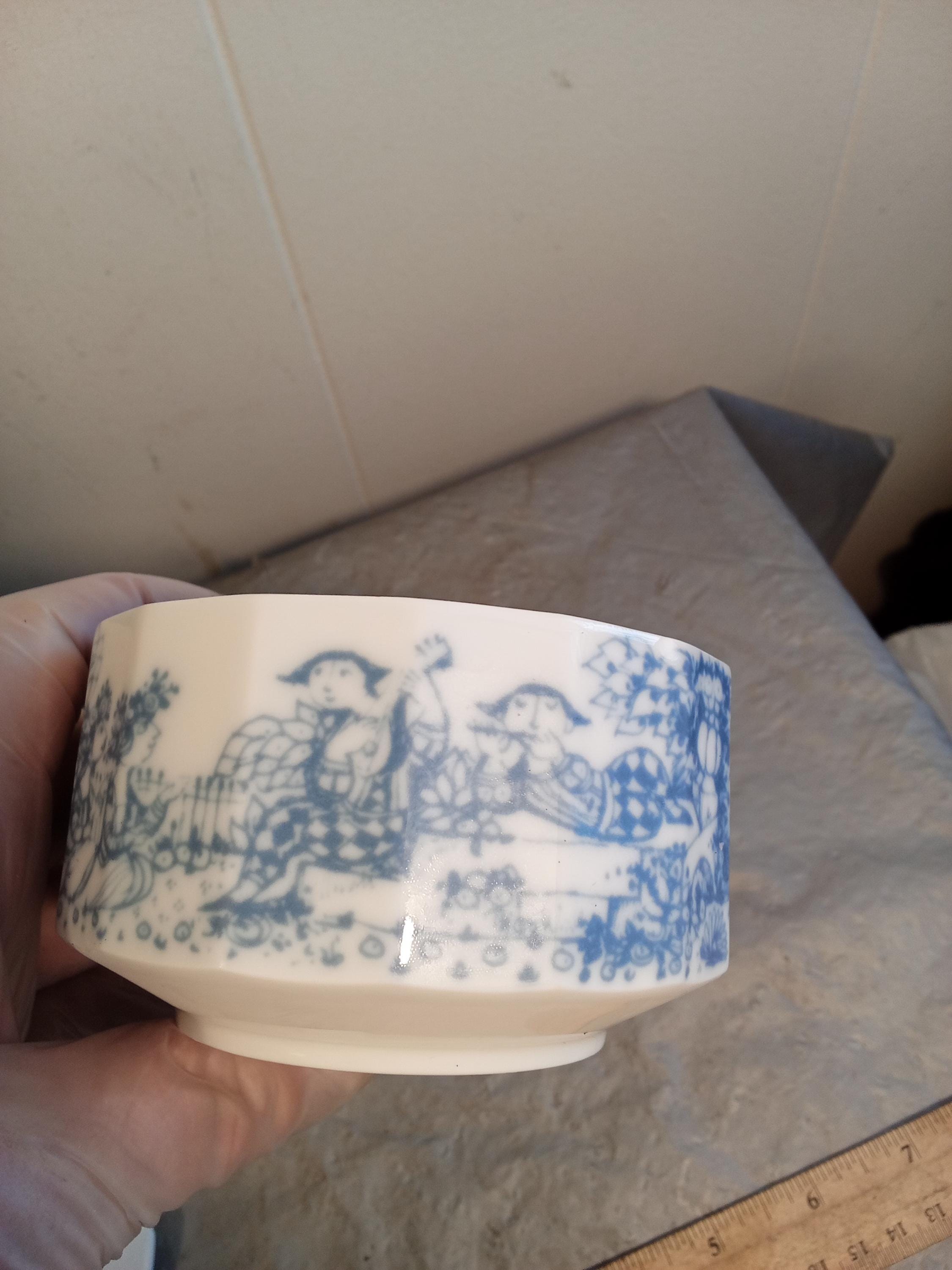 Rosenthal Studio Linie Porcelain Creamer & Sugar Set, Blue White