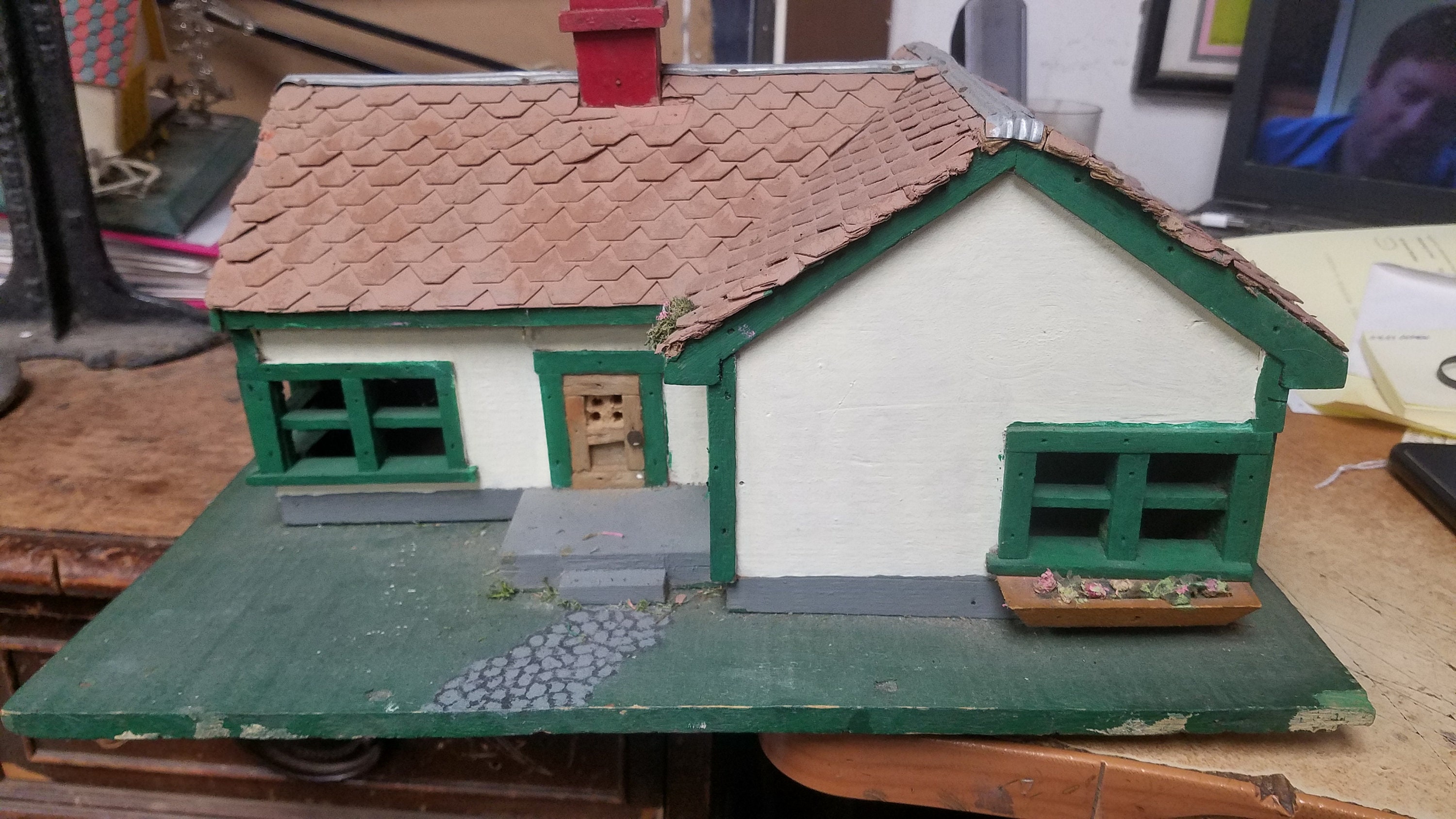 Antique model house vintage - Etsy 日本