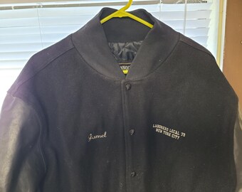 1990's USA Made Men's XL Rennoc Laborers Local 79 New York City