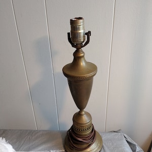 Vintage Brass Table Lamp