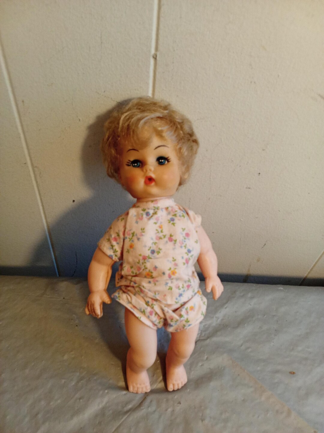 Vintage Hong Kong Drink Wet Baby Doll Etsy