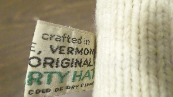 Vintage Moriarity Headband Knit Hat, Wool Headband - image 7