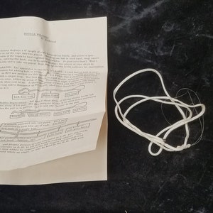 Vintage Double Whammy Rope Trick Instructions and Rope by Madblood