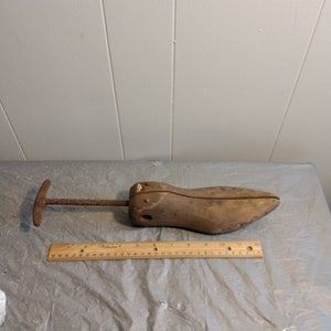 Vintage Wooden Shoe Tree, Shoe Stretcher