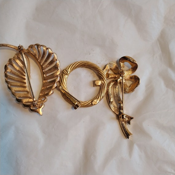 Lot De 3 Broches Strass Vintage - Élégance Rétro - Sans Marque