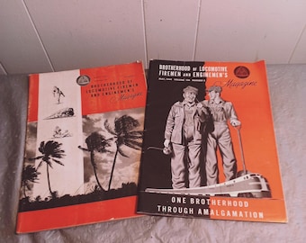 1940s Brotherhood of Locomotive Firemen and Enginemen's Magazine