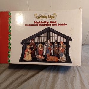 ホリデースタイルのキリスト降誕セット、クリスマスの装飾