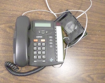 Vintage Aastra Telephone, Corded Telephone, Aastra Telecom Phone 9116LP, Office Phone
