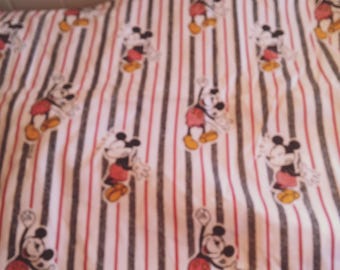 Juego de sábanas vintage de Mickey Mouse de Disney para cama de 2 plazas