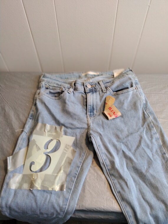 Levis 711 Skinny Jeans 27 X 30L Etsy UK