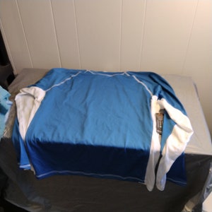 NOS Burnside Poly T Shirt, Long Sleeve Shirt Jersey 2XL