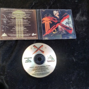 2000 Graphitti EARTH X Soundtrack Enhanced CD Promo Sampler Autographed by Vlad
