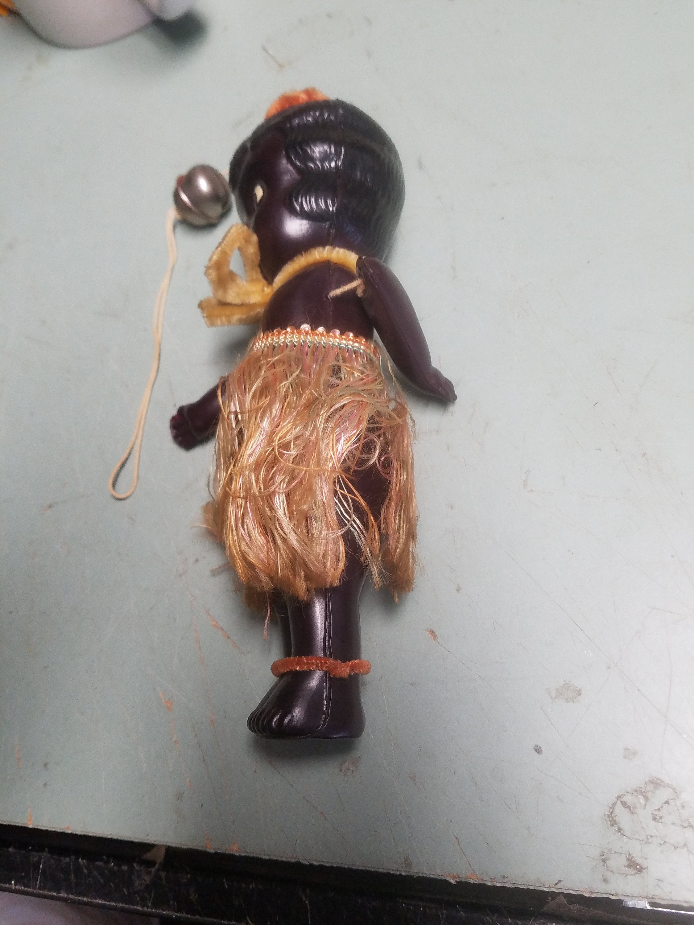 Antique Vintage 7 Celluloid Carnival Black Kewpie Doll Etsy