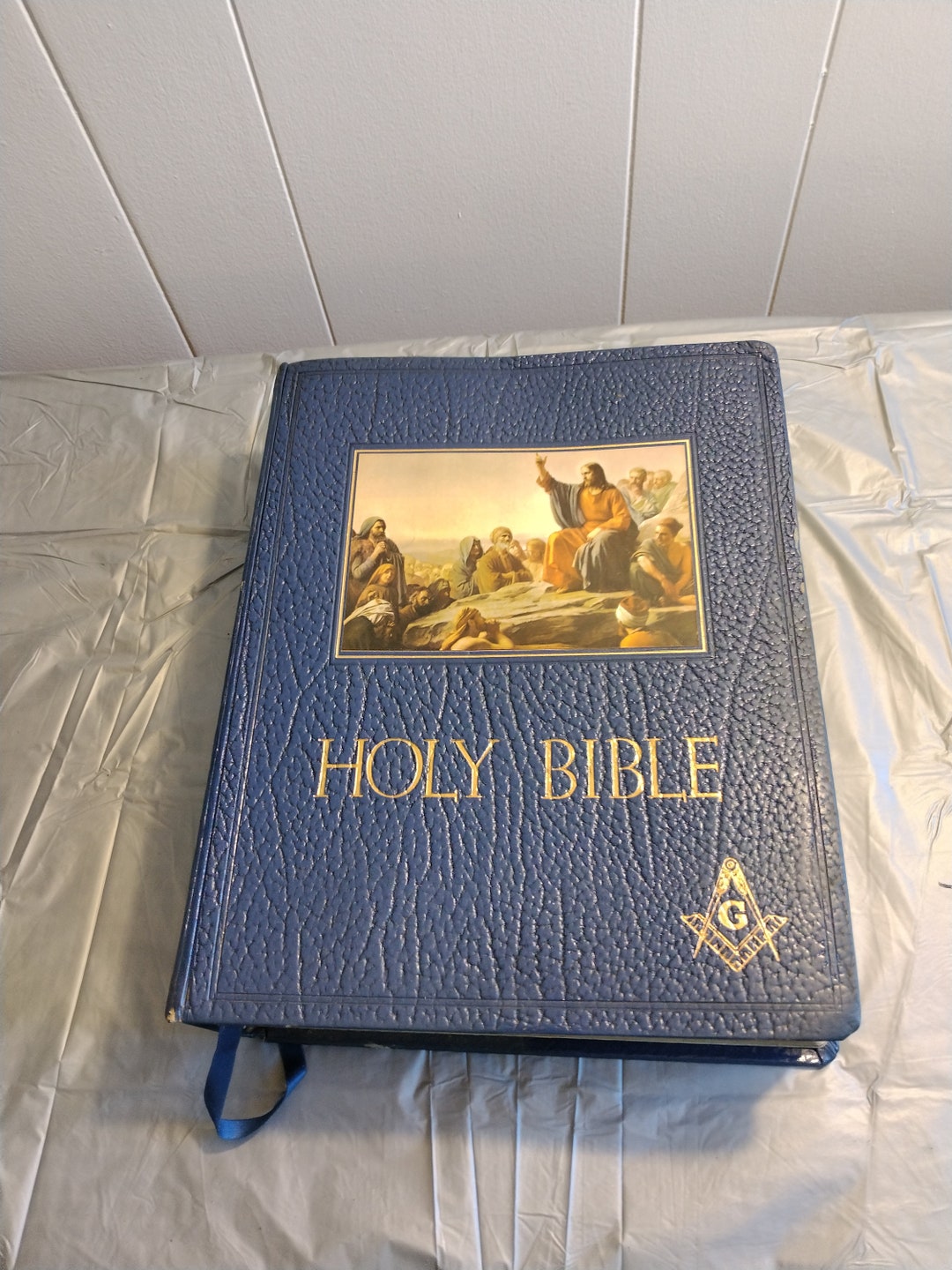 Vintage Heirloom Holy Bible Masonic Master Reference Edition Etsy