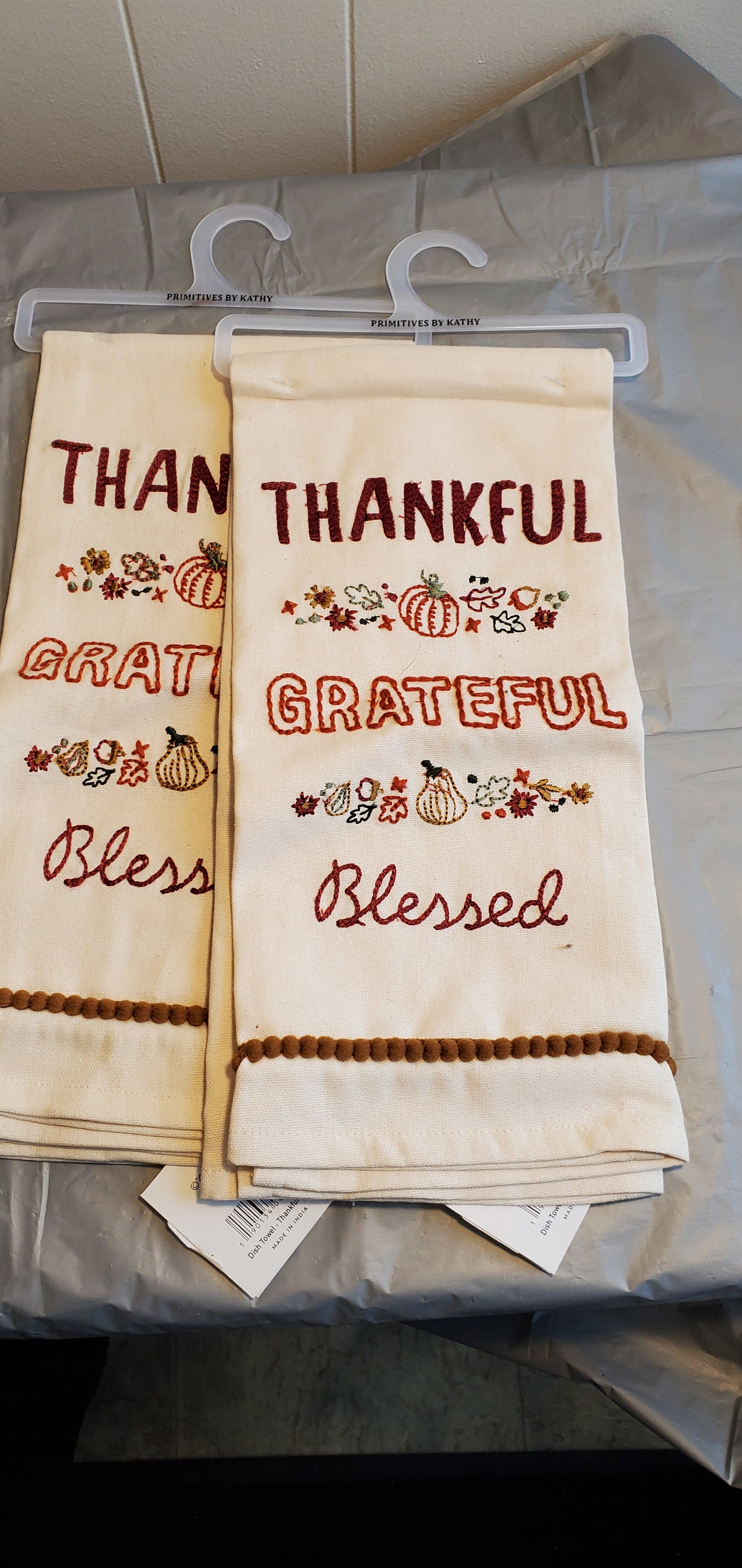 Primitives by Kathy Kitchen Towel Set - Winter Blessings
