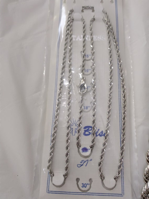 4pc Monet Gold Chain Necklace, Chain Necklace Lot - image 4