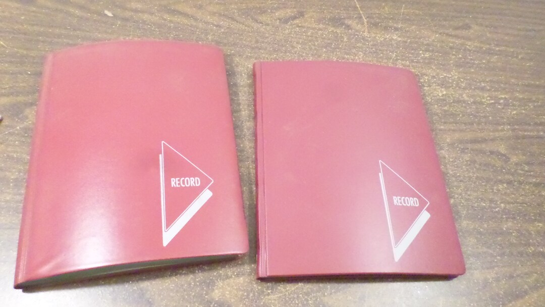 2 Vintage National Account Book Unused Ruled Pages 152 Etsy