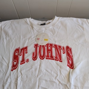 NOS MV Sport St John&#39;s T Shirt XL, St. John&#39;s Tee