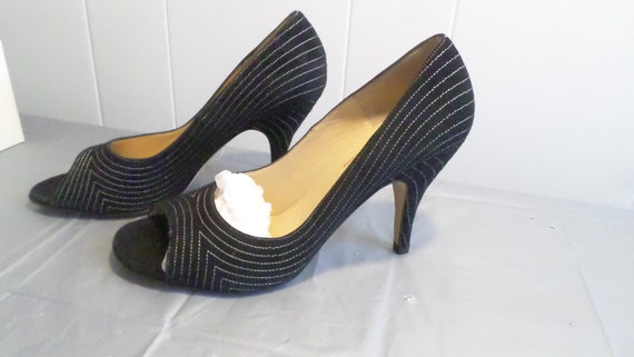 Vintage Michael Kors Chagall Pumps, Open Toe Pump… - image 4