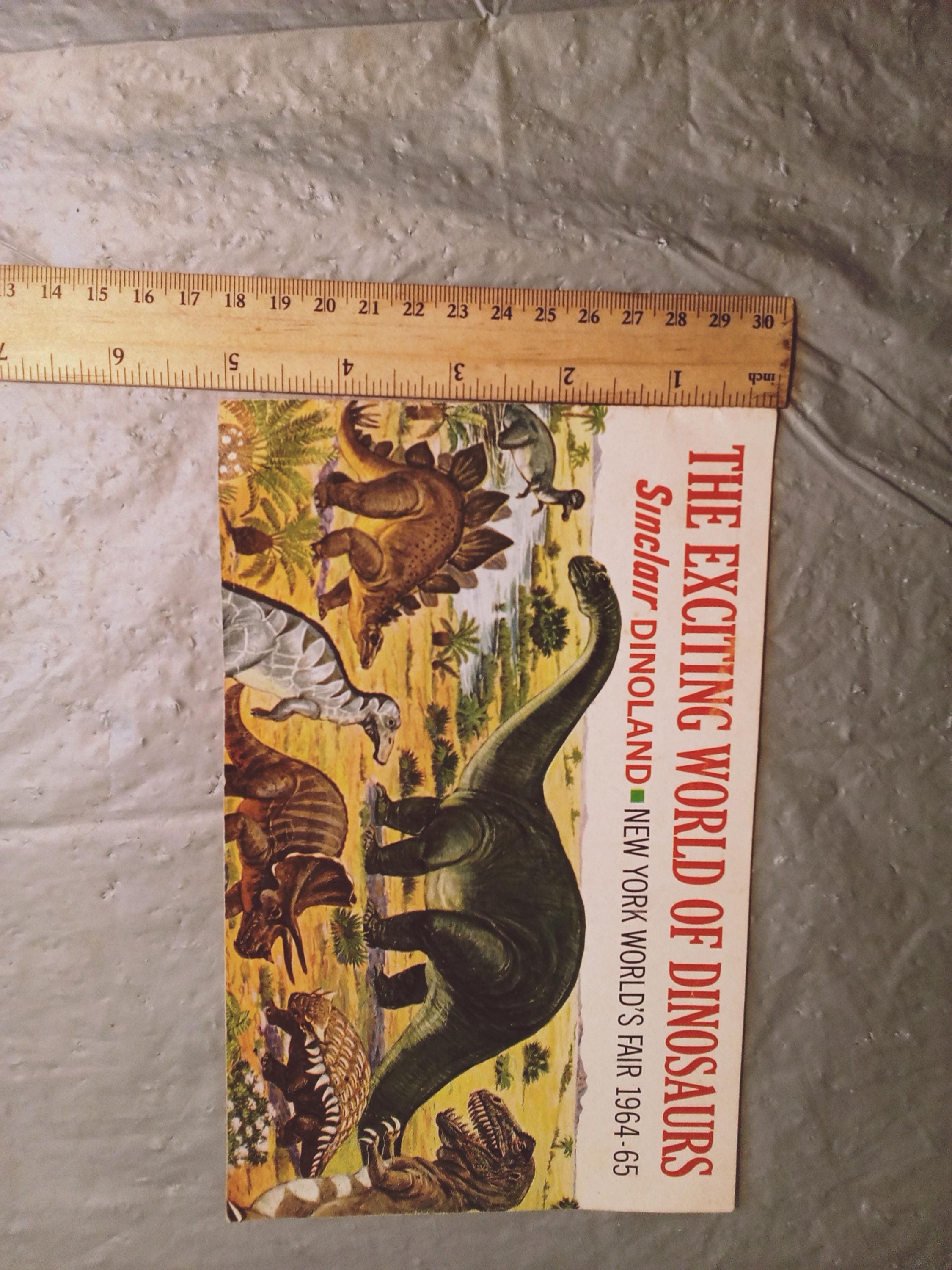 1964-65 New York World's Fair World of Dinosaurs, Sinclair