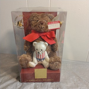 NOS Vintage Lenox American Bears 100th Anniversary