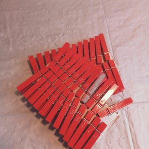 Lot de mini-porte-cartes en métal avec épingles à linge, lire la description