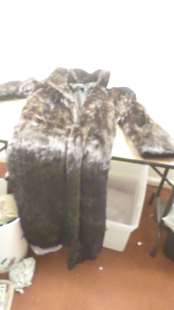 Long Vintage Fur Coat - image 2
