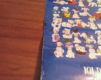 14x22インチ 両面 1990年代 マクドナルド 101匹わんちゃん ポスター