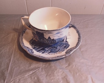 Vintage Johnson Bros Old Britain Castles Teacup, Read Description