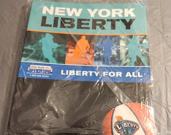 WNBA NY New York Liberty 3 Ring Binder NOS New Old Stock
