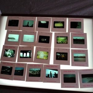 Vintage 2x2 Slides, Family Travel Slides Photos image 1