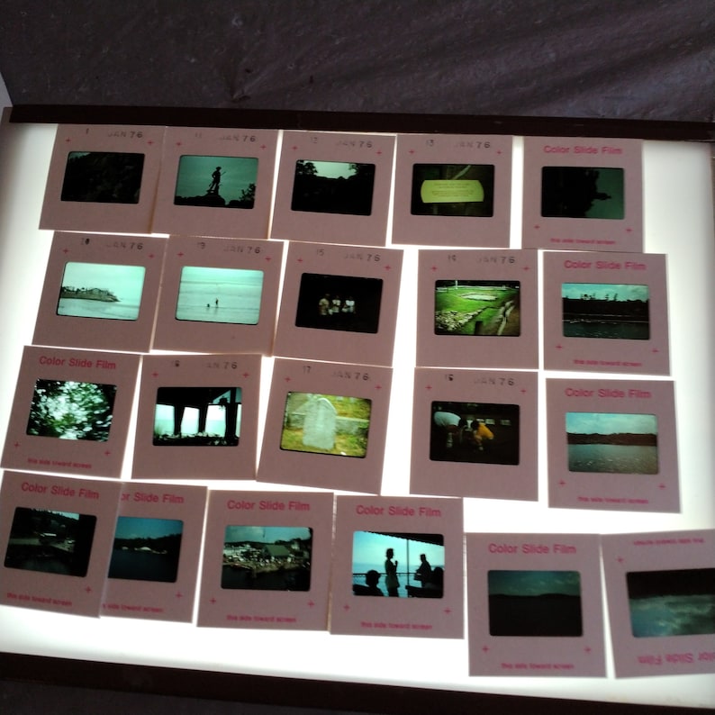 Vintage 2x2 Slides, Family Travel Slides Photos 画像 1