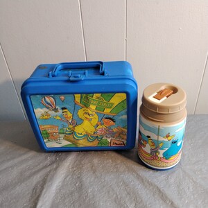 Vintage Aladdin Muppets Lunchbox & Thermos, Plastic Lunchbox