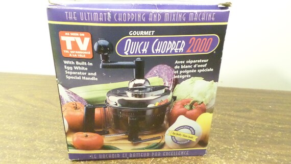 Quick Chopper Food Chopper With Egg White Separator 