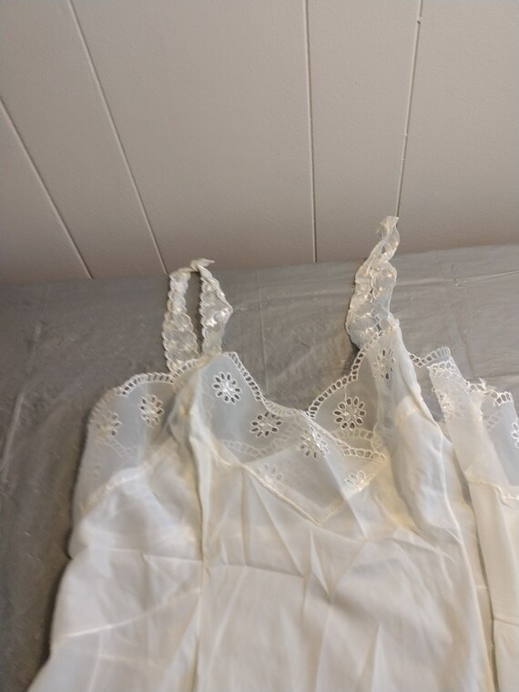 White shop nylon slip