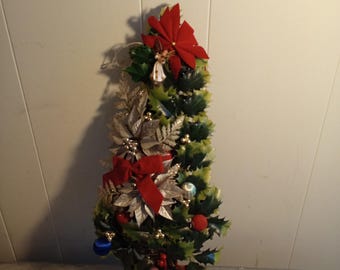 ぷいちゃ 　  クリスマスツリー 2008 ヴィンテージ 21インチ プラスチック クリスマスツリー - Etsy 日本