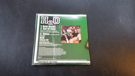 H2O GO Sampler Promo Enhanced CD Single With Video Sealed New