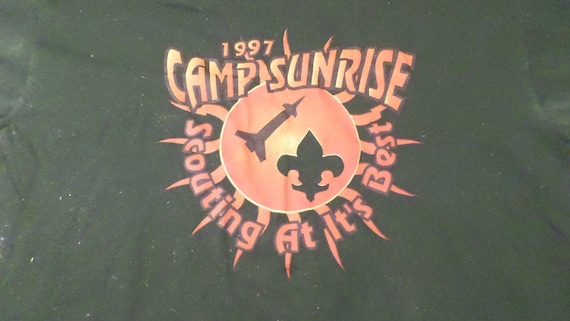 Vintage 1997 Camp Sunrise Scouting at it's best, … - image 1